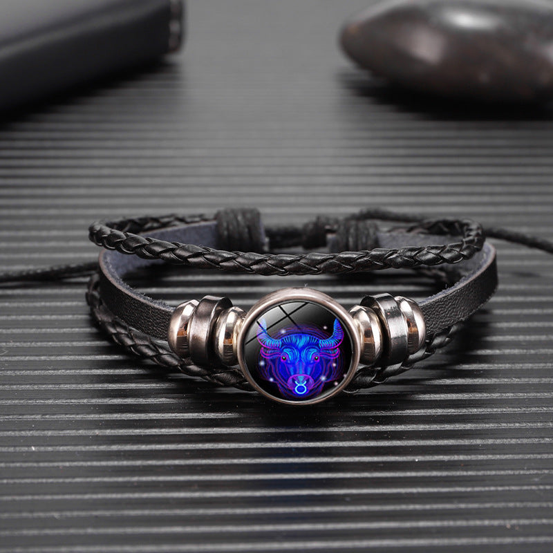 Zodiac Braided Bracelet