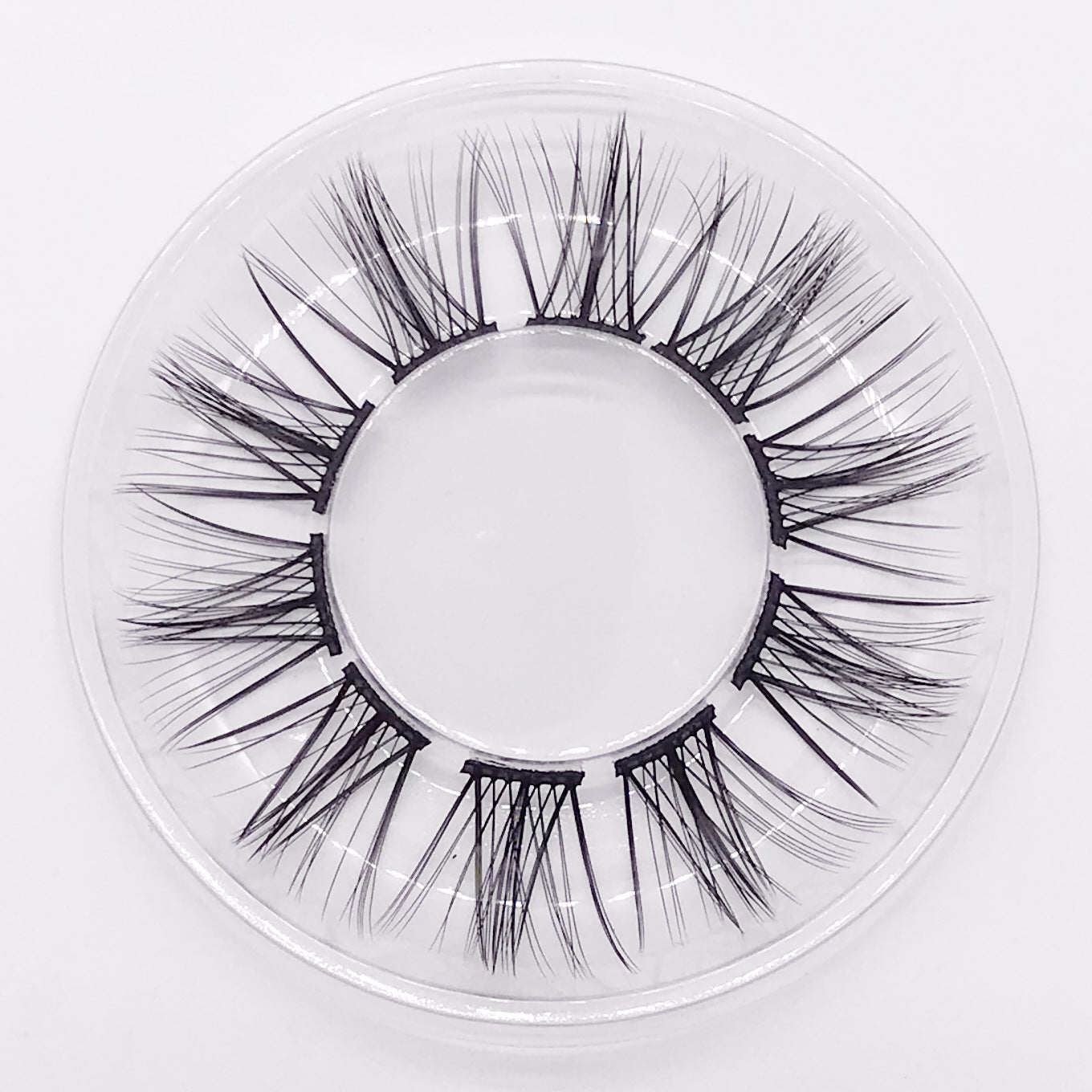 Natural Soft Simulation Segmented Eyelashes