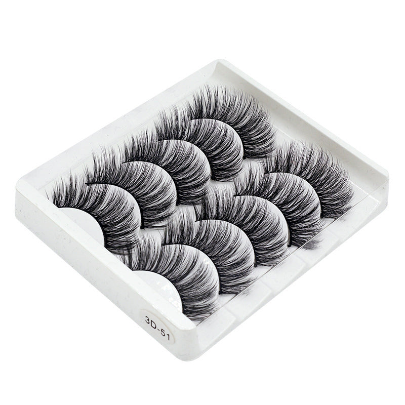 Hand-made Thick & Long Natural False Eyelashes
