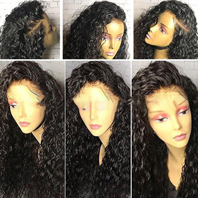 Medium Length Human Hair Wig