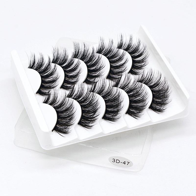 Hand-made Thick & Long Natural False Eyelashes