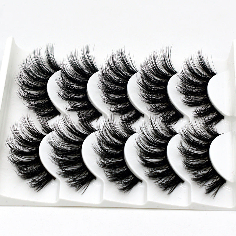 Hand-made Thick & Long Natural False Eyelashes