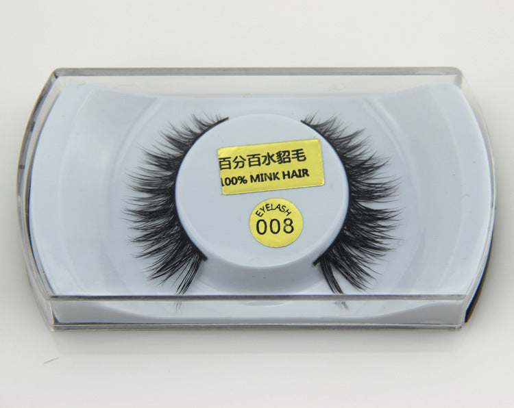 3D Mink Hair Three Dimensional False Eyelashes