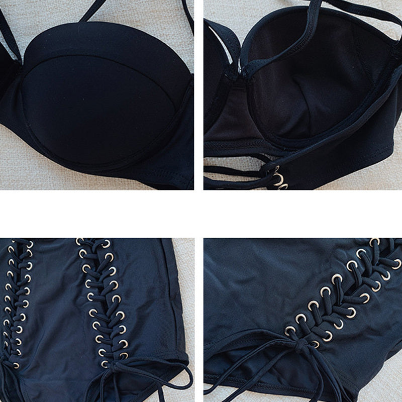 High-Waist Swimsuits