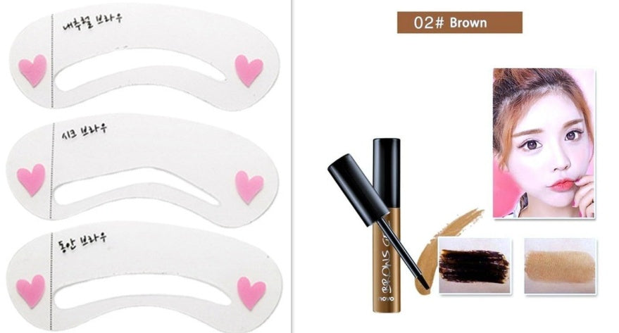 Peel Off Brown Black Eye Brown Gel