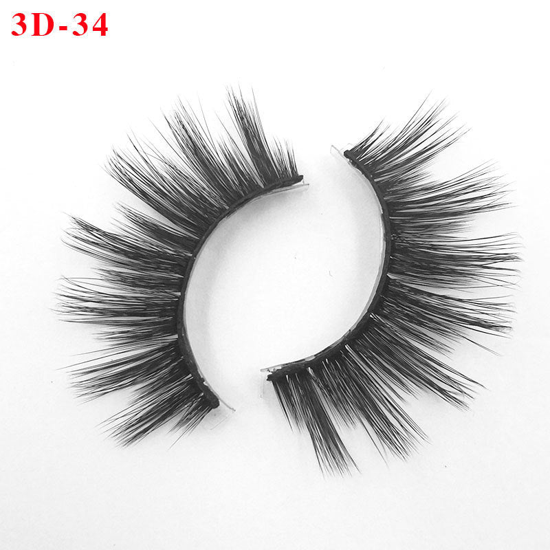 3D Magic Princess Pair Thick Eyelashes