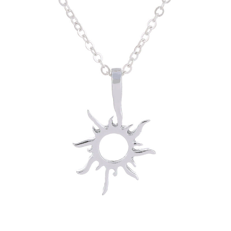 Gold-Color Sun Necklaces