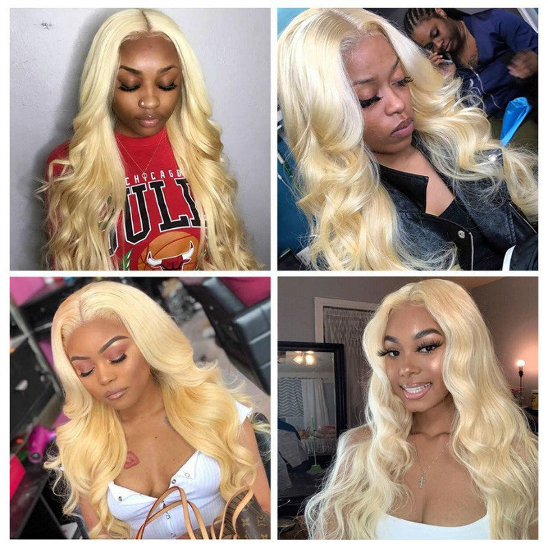 Blonde Lace Front Human Hair Wig