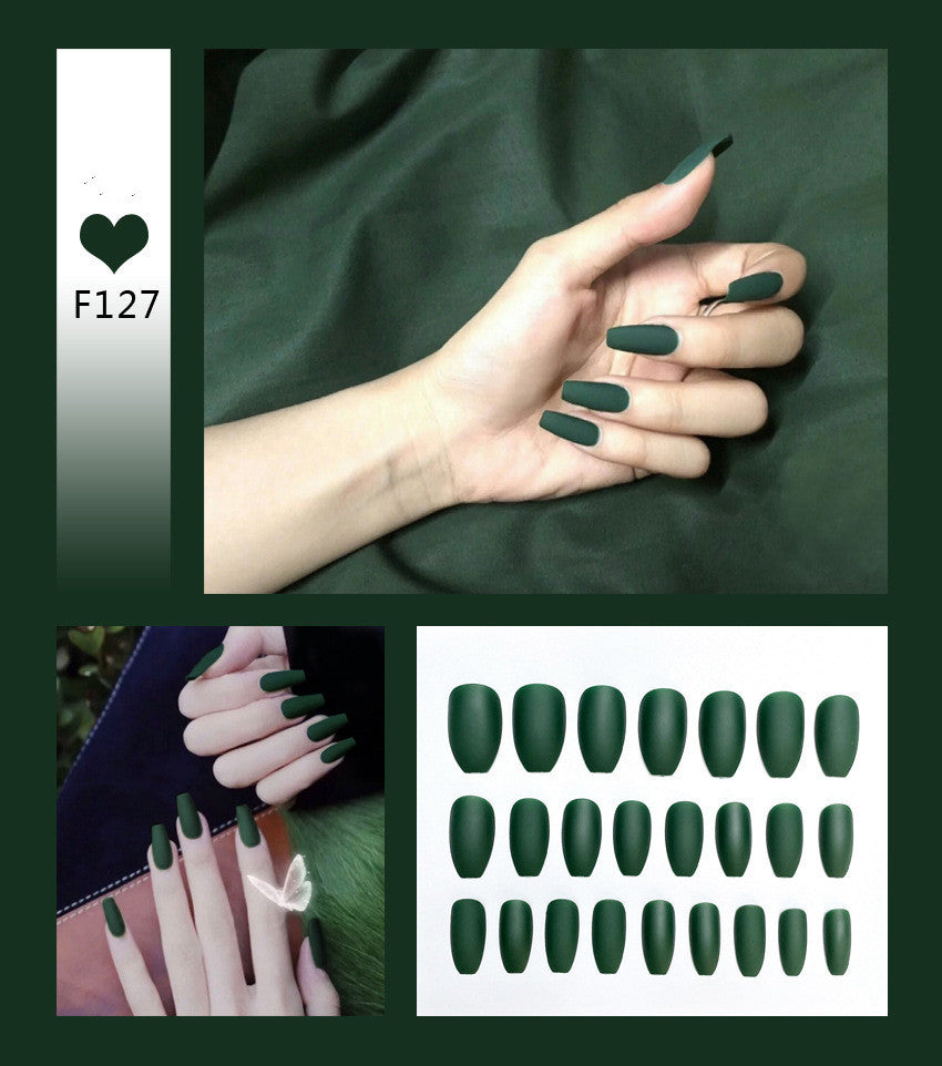 Scrub Ballet Fake Nails