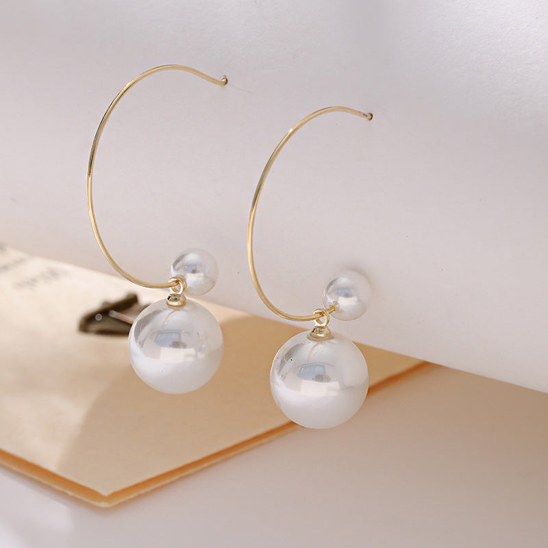 Delicate Pearl Earrings