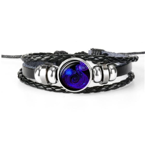 Zodiac Braided Bracelet