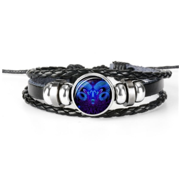 Zodiac Braided Bracelet