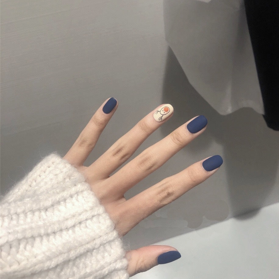 Graffiti Pattern Wearable Fake Nails
