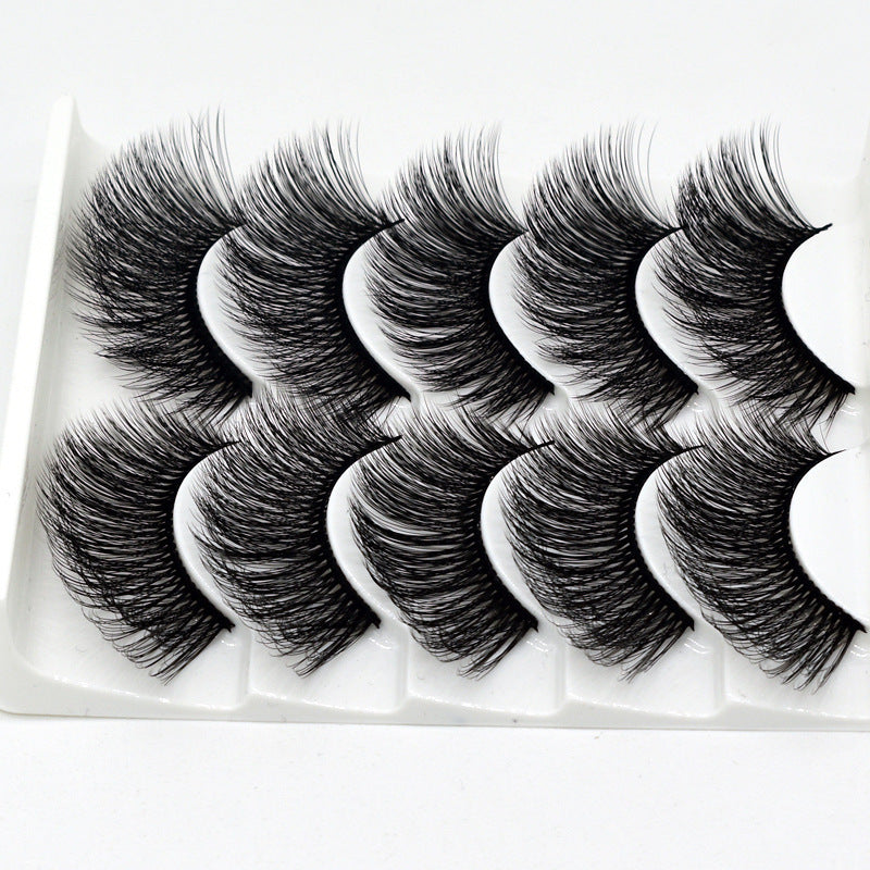 Hand-made Thick & Long Natural False Eyelashes