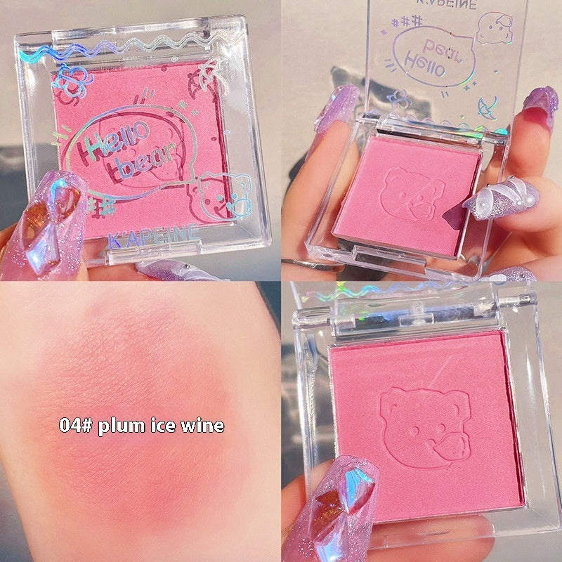 Monochrome Blush Matte Makeup