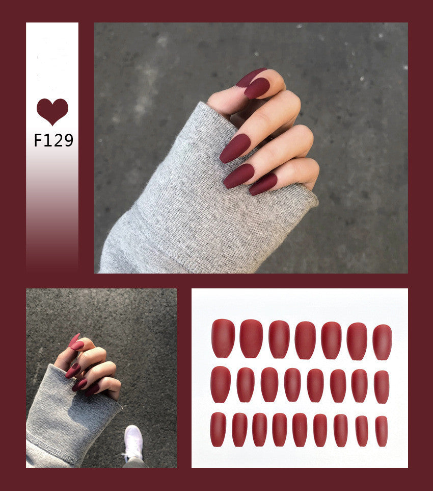 Scrub Ballet Fake Nails