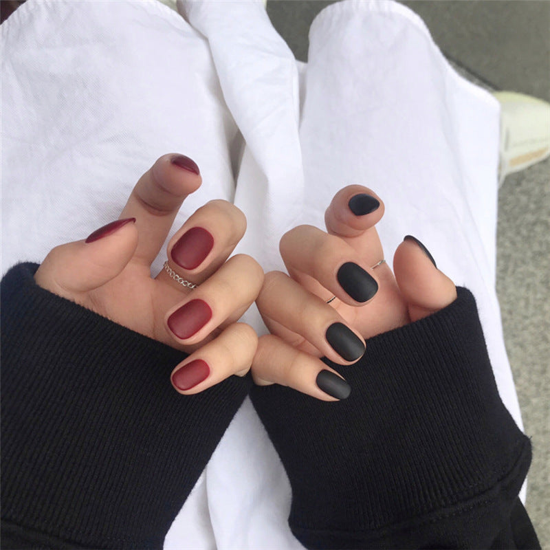 Graffiti Pattern Wearable Fake Nails