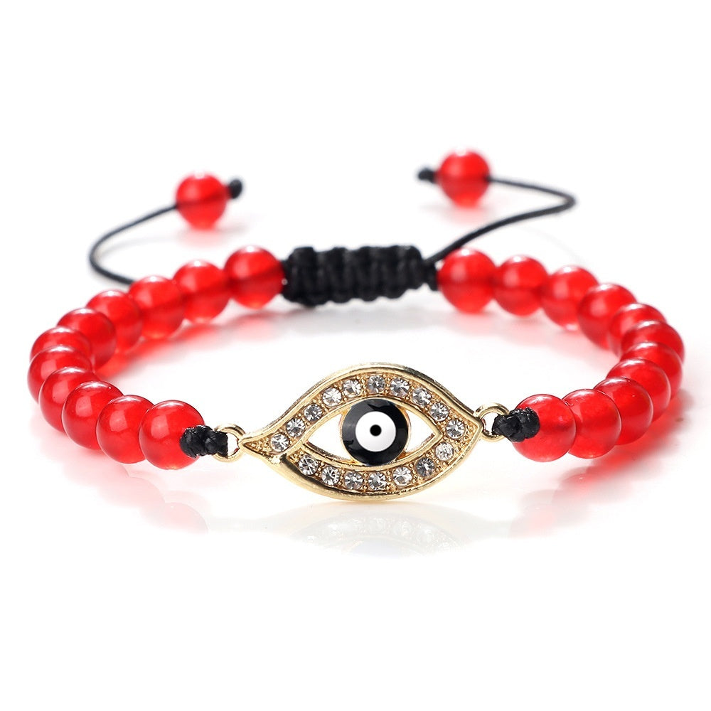 Devil's Eye Micro Inlaid Zircon Bracelet