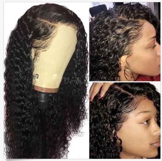Medium Length Human Hair Wig