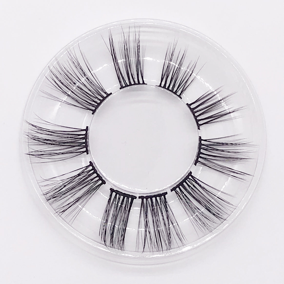 Natural Soft Simulation Segmented Eyelashes