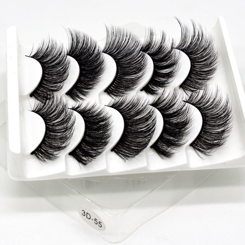 Hand-made Thick & Long Natural False Eyelashes