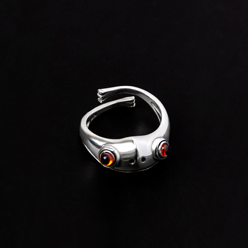 Hip Hop Frog Ring