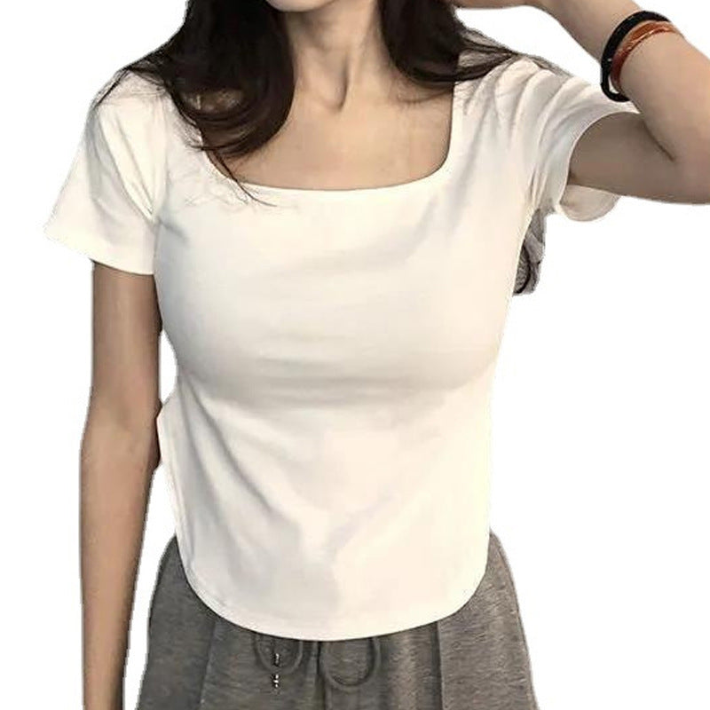 Summer U Collar Top
