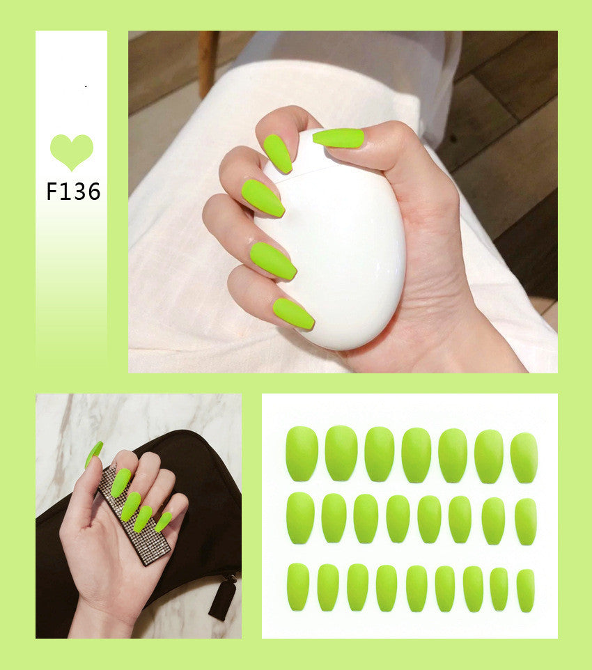 Scrub Ballet Fake Nails
