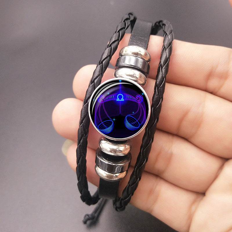 Zodiac Braided Bracelet