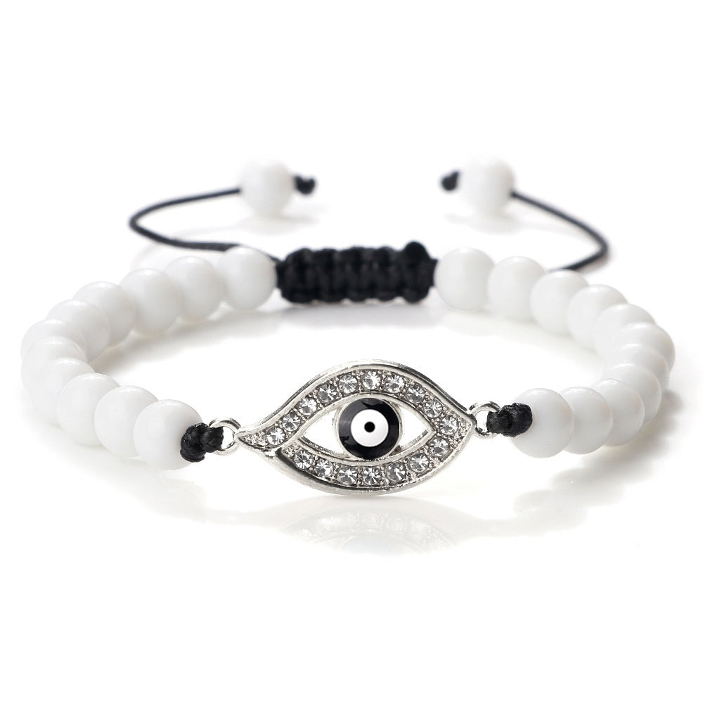 Devil's Eye Micro Inlaid Zircon Bracelet