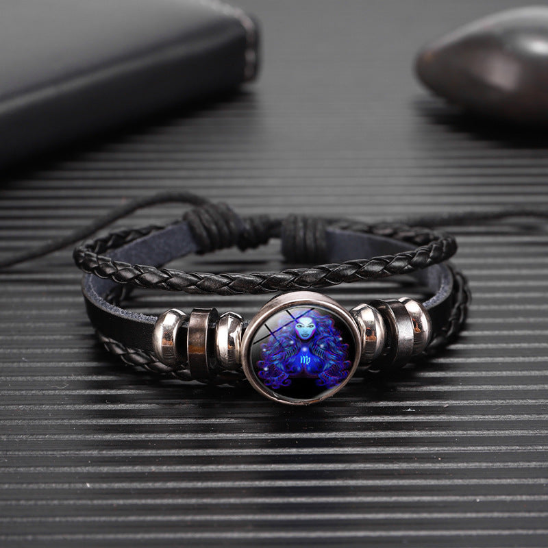 Zodiac Braided Bracelet