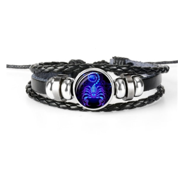 Zodiac Braided Bracelet