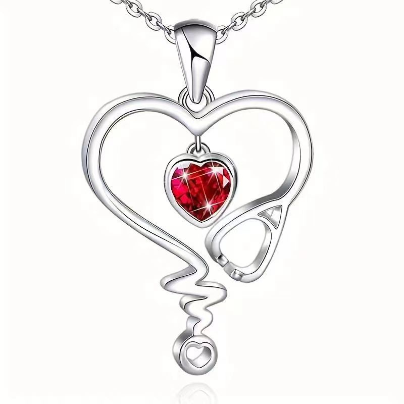 Heart-shaped Exquisite Necklace