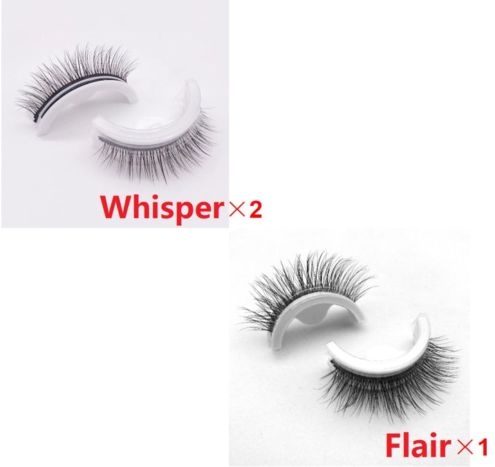 Glue-free Self-adhesive False Eyelashes