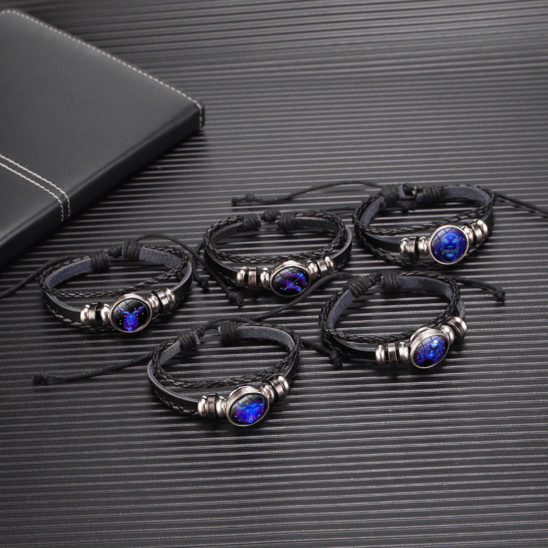 Zodiac Braided Bracelet