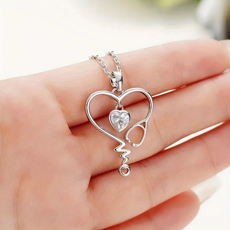 Heart-shaped Exquisite Necklace