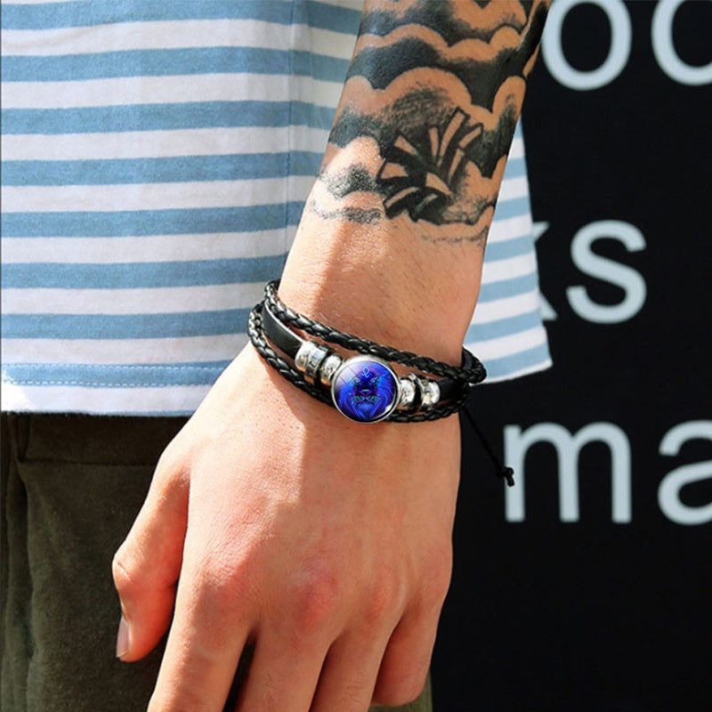 Zodiac Braided Bracelet