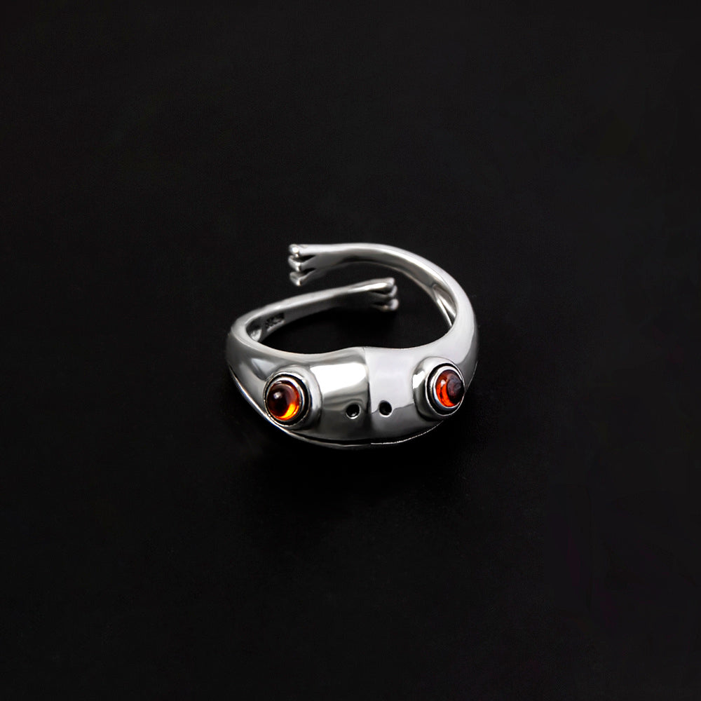 Hip Hop Frog Ring