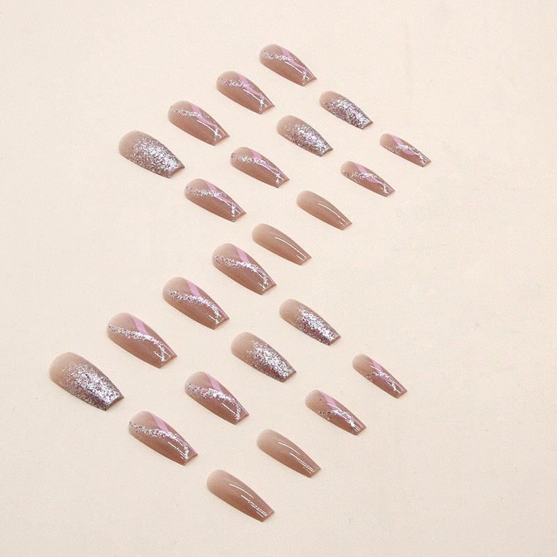 Mid-length Ballet Girl Fake Nails