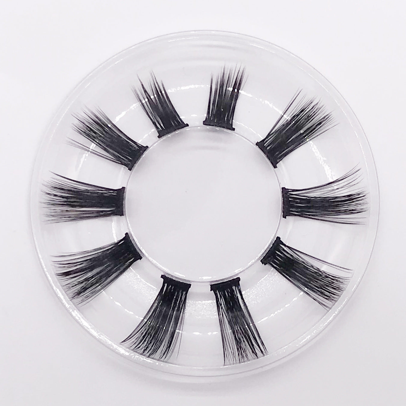 Natural Soft Simulation Segmented Eyelashes