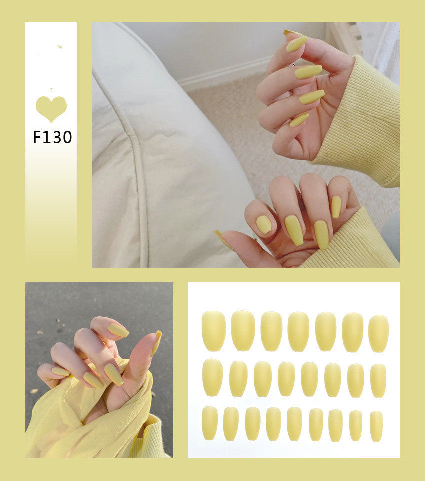 Scrub Ballet Fake Nails