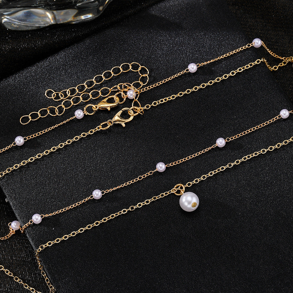 Pearl Tassel Pendant Necklace
