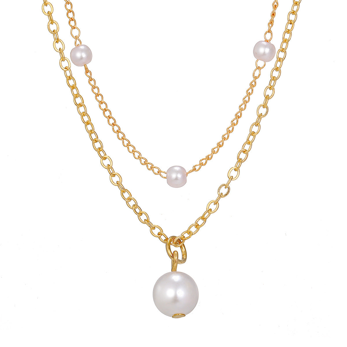 Pearl Tassel Pendant Necklace