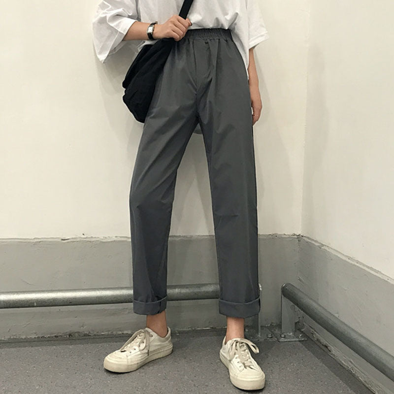 Loose Straight Casual Pants