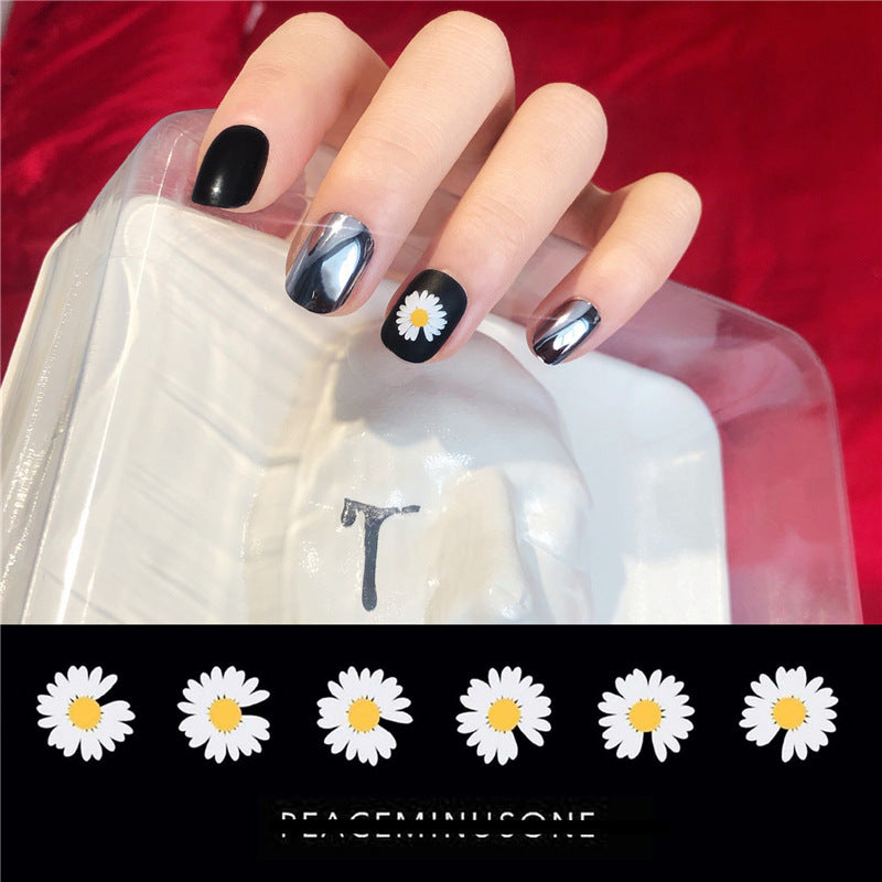 Graffiti Pattern Wearable Fake Nails