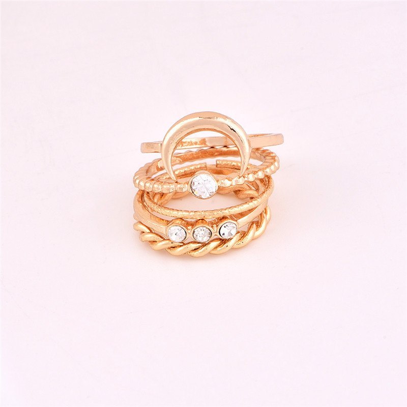 Crystal Midi Rings