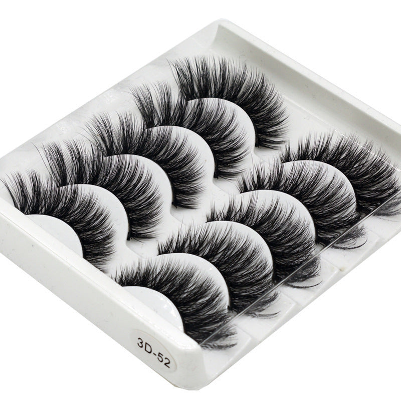 Hand-made Thick & Long Natural False Eyelashes