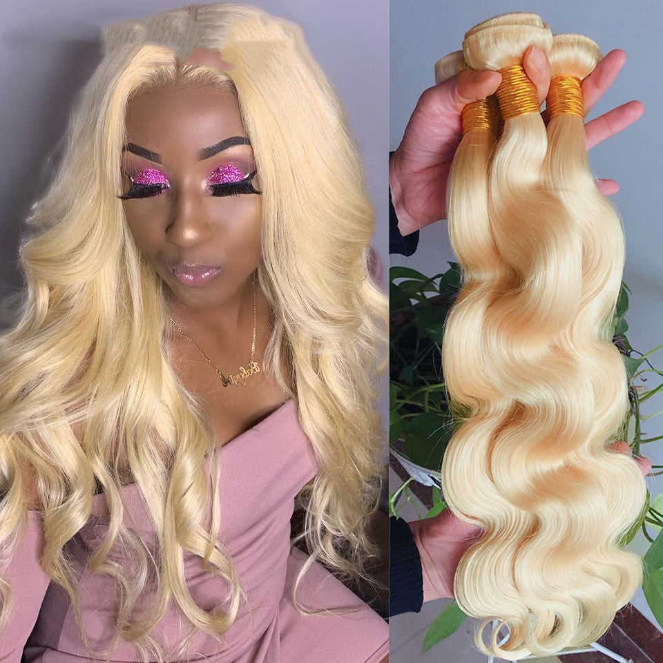 Simulated Body Wave Human Hair Wig