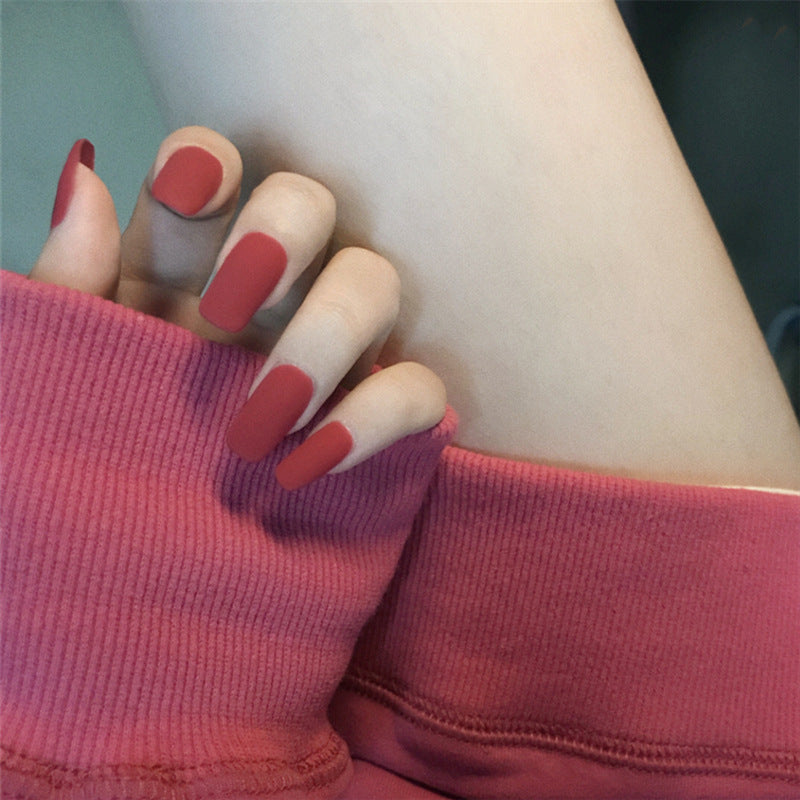 Manicure With False Nails