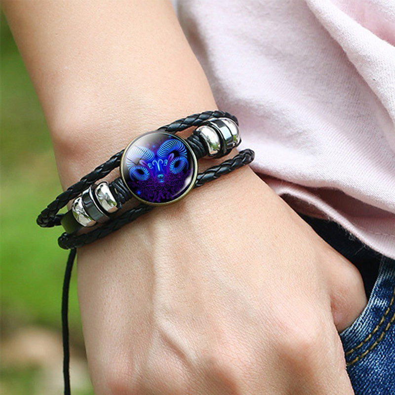 Zodiac Braided Bracelet